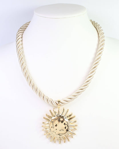 Grand Haven Sun Cord Necklace Gold: Default