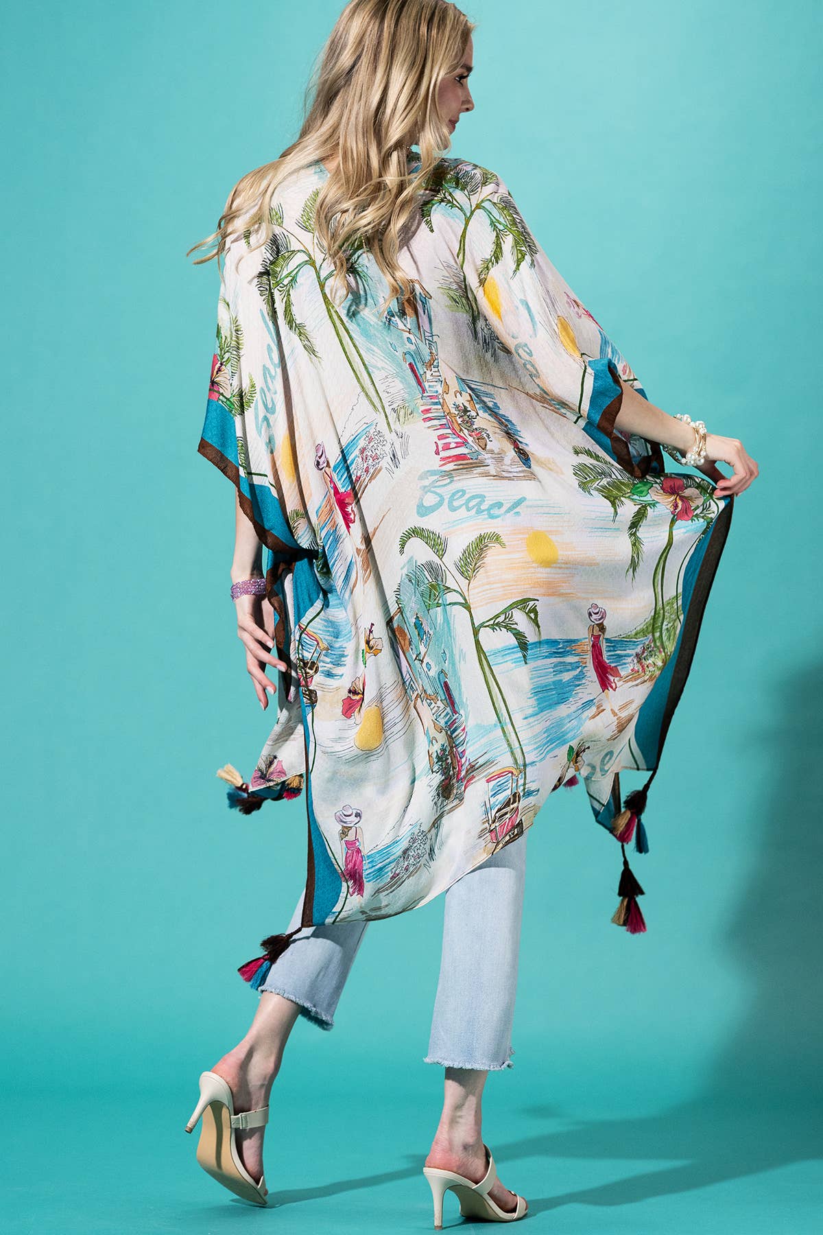 Costal Breeze Paradise  Kimono: 88-Costal Breeze