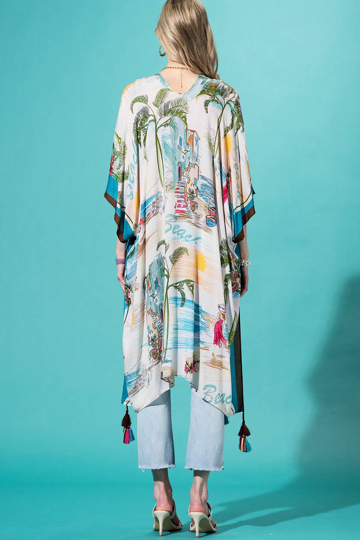 Costal Breeze Paradise  Kimono: 88-Costal Breeze