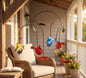 Multi-tiered Metal Birds Hanging Sun Catcher