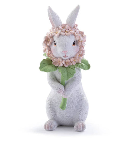 Bunny Figurine Floral Accent -  Easter #34107